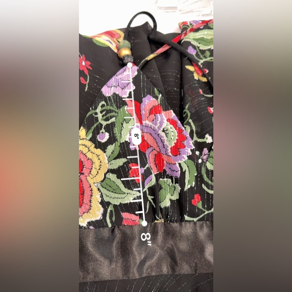 🌸 Tricia Fix Boho Bloom Maxi Gown – Preloved Charm, 🌸 Size Large - Picture 15 of 16
